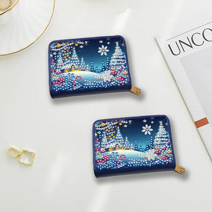 DIY Diamond Art Diamond Dot Card Pack 5D Diamond Painting Coin Pouch Craft Gift