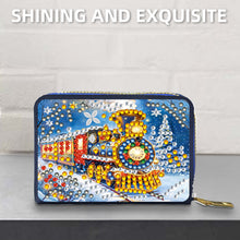 Load image into Gallery viewer, DIY Diamond Art Diamond Dot Card Pack 5D Diamond Painting Coin Pouch Craft Gift

