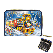 Load image into Gallery viewer, DIY Diamond Art Diamond Dot Card Pack 5D Diamond Painting Coin Pouch Craft Gift
