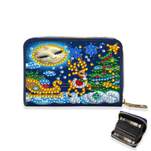 Load image into Gallery viewer, DIY Diamond Art Diamond Dot Card Pack 5D Diamond Painting Coin Pouch Craft Gift
