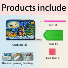 Load image into Gallery viewer, DIY Diamond Art Diamond Dot Card Pack 5D Diamond Painting Coin Pouch Craft Gift
