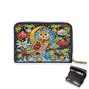DIY Diamond Art Diamond Dot Card Pack 5D Diamond Painting Coin Pouch Craft Gift