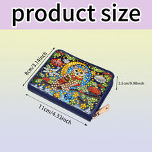 Load image into Gallery viewer, DIY Diamond Art Diamond Dot Card Pack 5D Diamond Painting Coin Pouch Craft Gift
