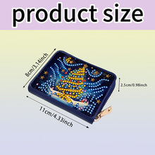 Load image into Gallery viewer, DIY Diamond Art Diamond Dot Card Pack 5D Diamond Painting Coin Pouch Craft Gift
