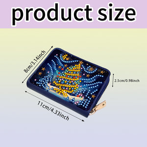 DIY Diamond Art Diamond Dot Card Pack 5D Diamond Painting Coin Pouch Craft Gift