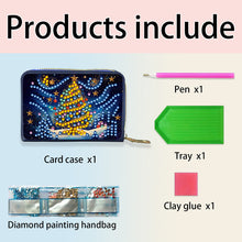 Load image into Gallery viewer, DIY Diamond Art Diamond Dot Card Pack 5D Diamond Painting Coin Pouch Craft Gift
