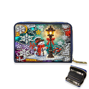 DIY Diamond Art Diamond Dot Card Pack 5D Diamond Painting Coin Pouch Craft Gift