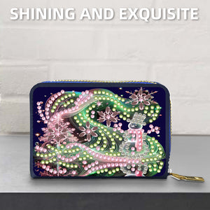 DIY Diamond Art Diamond Dot Card Pack 5D Diamond Painting Coin Pouch Craft Gift