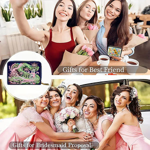 DIY Diamond Art Diamond Dot Card Pack 5D Diamond Painting Coin Pouch Craft Gift