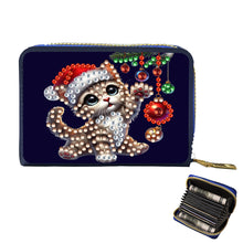 Load image into Gallery viewer, DIY Diamond Art Diamond Dot Card Pack 5D Diamond Painting Coin Pouch Craft Gift
