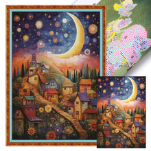 Load image into Gallery viewer, Fairy Star Scenery - 50*68CM 11CT Stamped Cross Stitch(Mona Lisa Brand)
