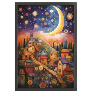 Fairy Star Scenery - 50*68CM 11CT Stamped Cross Stitch(Mona Lisa Brand)
