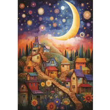 Load image into Gallery viewer, Fairy Star Scenery - 50*68CM 11CT Stamped Cross Stitch(Mona Lisa Brand)
