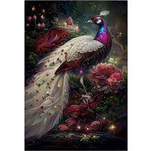 Load image into Gallery viewer, Gorgeous Peony Peacock - 50*73CM 11CT Stamped Cross Stitch(Mona Lisa Brand)
