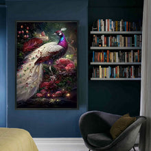 Load image into Gallery viewer, Gorgeous Peony Peacock - 50*73CM 11CT Stamped Cross Stitch(Mona Lisa Brand)
