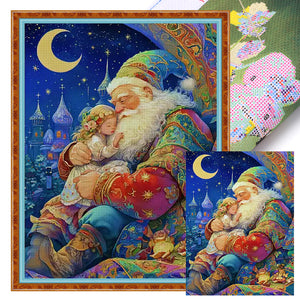 Santa Claus - 50*63CM 11CT Stamped Cross Stitch(Mona Lisa Brand)
