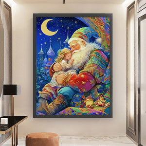 Santa Claus - 50*63CM 11CT Stamped Cross Stitch(Mona Lisa Brand)