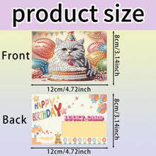 Load image into Gallery viewer, 10pcs DIY Diamond Painting Crystal Scratch Card Rhinestone Party Event Gift Card
