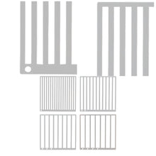 Load image into Gallery viewer, 4Pcs DIY Diamond Art Guide Ruler Rhinestone Positioning Grid Ruler Gift (Round)
