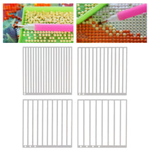Load image into Gallery viewer, 4Pcs DIY Diamond Art Guide Ruler Rhinestone Positioning Grid Ruler Gift (Square)
