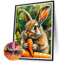 Load image into Gallery viewer, Carrot Rabbit 30*40CM(Canvas) Full Round Drill Diamond Painting
