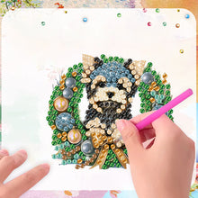 Load image into Gallery viewer, 6PCS 2D Flat DIY Diamond Art Refrigerator Magnet Sticker for Home Kitchen Decor
