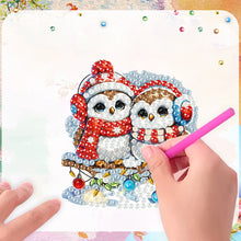 Load image into Gallery viewer, 6PCS 2D Flat DIY Diamond Art Refrigerator Magnet Sticker for Home Kitchen Decor
