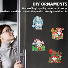 Load image into Gallery viewer, 6PCS 2D Flat DIY Diamond Art Refrigerator Magnet Sticker for Home Kitchen Decor
