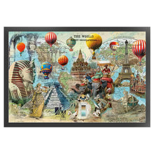 Load image into Gallery viewer, World Journey - 92*65CM 14CT Stamped Cross Stitch(Xiaobai Brand)
