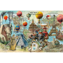 Load image into Gallery viewer, World Journey - 92*65CM 14CT Stamped Cross Stitch(Xiaobai Brand)
