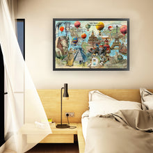 Load image into Gallery viewer, World Journey - 92*65CM 14CT Stamped Cross Stitch(Xiaobai Brand)
