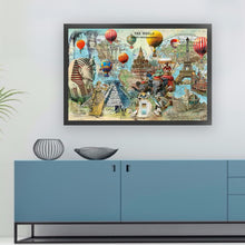 Load image into Gallery viewer, World Journey - 92*65CM 14CT Stamped Cross Stitch(Xiaobai Brand)
