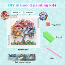 Load image into Gallery viewer, Quilling Tree Of Life 30*30CM(Canvas) Partial Special Shaped Drill Diamond Painting
