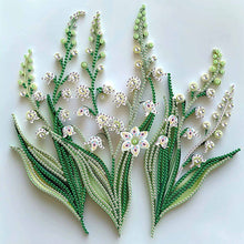 Load image into Gallery viewer, Quilling Lily Of The Valley 30*30CM(Canvas) Partial Special Shaped Drill Diamond Painting
