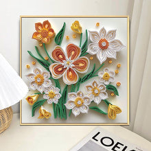 Load image into Gallery viewer, Quilling Flowers And Plants 30*30CM(Canvas) Partial Special Shaped Drill Diamond Painting
