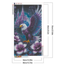 Load image into Gallery viewer, Eagle 40*70CM(Canvas) Full Round Drill Diamond Painting
