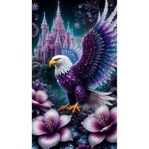 Eagle 40*70CM(Canvas) Full Round Drill Diamond Painting