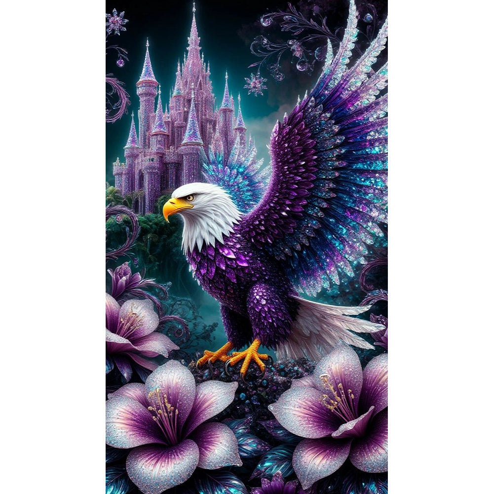 Eagle 40*70CM(Canvas) Full Round Drill Diamond Painting