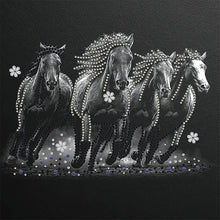 Load image into Gallery viewer, Horse 30*30CM(Canvas) Partial Special Shaped Drill Diamond Painting
