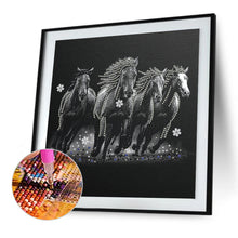 Load image into Gallery viewer, Horse 30*30CM(Canvas) Partial Special Shaped Drill Diamond Painting
