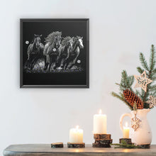 Load image into Gallery viewer, Horse 30*30CM(Canvas) Partial Special Shaped Drill Diamond Painting
