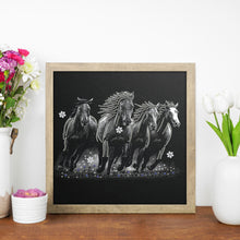 Load image into Gallery viewer, Horse 30*30CM(Canvas) Partial Special Shaped Drill Diamond Painting
