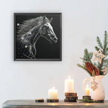 Load image into Gallery viewer, Horse 30*30CM(Canvas) Partial Special Shaped Drill Diamond Painting
