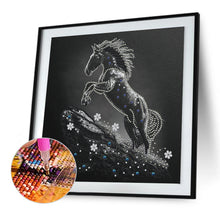 Load image into Gallery viewer, Horse 30*30CM(Canvas) Partial Special Shaped Drill Diamond Painting
