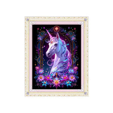 Load image into Gallery viewer, Unicorn - 50*63CM 11CT Stamped Cross Stitch(Mona Lisa Brand)

