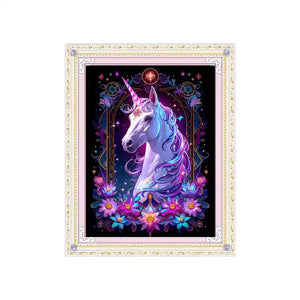 Unicorn - 50*63CM 11CT Stamped Cross Stitch(Mona Lisa Brand)
