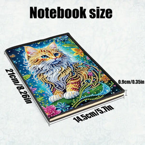 50-Page A5 Size Diamond Painting Notebook for Adults Beginners Holiday Birthday