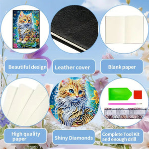 50-Page A5 Size Diamond Painting Notebook for Adults Beginners Holiday Birthday
