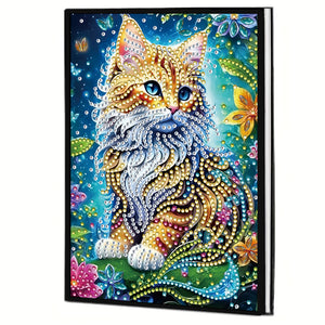 50-Page A5 Size Diamond Painting Notebook for Adults Beginners Holiday Birthday