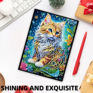 50-Page A5 Size Diamond Painting Notebook for Adults Beginners Holiday Birthday